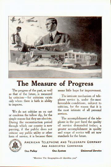 1920 Measure of progress