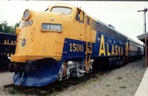 1957 desiel First on the Alaska Railroad