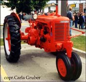 Case tractor in Palmer, Alaska