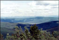 View from Top of the World Highway